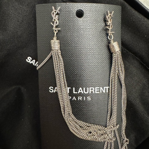 YSL TASSLE EARRINGS - Picture 8 of 8